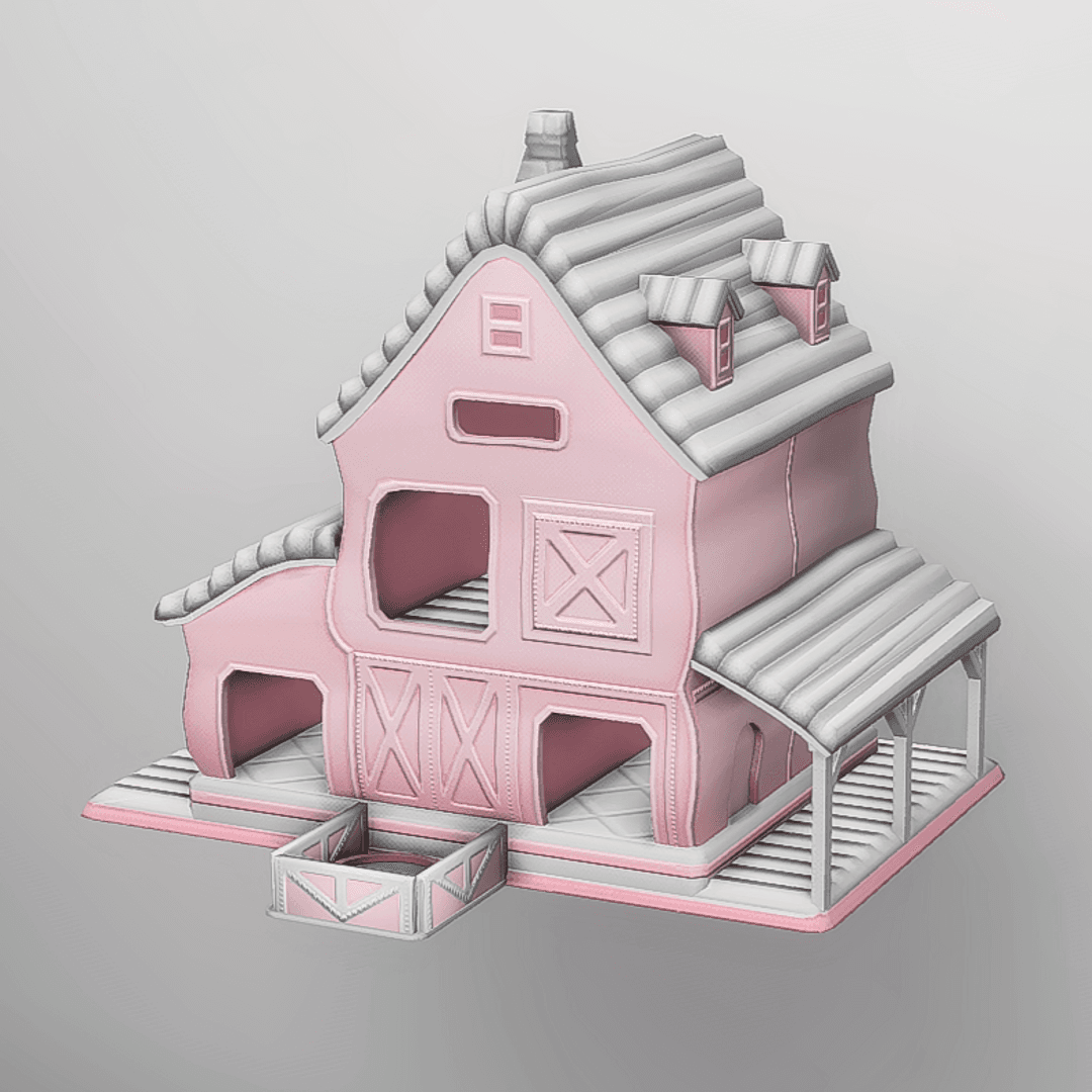Галерея мода Кукольный домик Barn Doll House #1